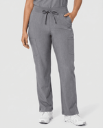 Women's High Waisted Cargo Pant Heather Gray - Scrubloop