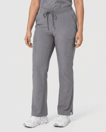 Women's High Waisted Cargo Pant Heather Gray - Scrubloop