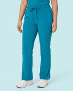Women's High Waisted Cargo Pant Marina - Scrubloop