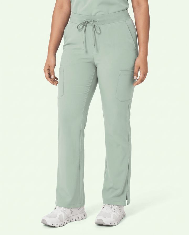 Women's High Waisted Cargo Pant Mint