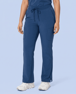 Women's High Waisted Cargo Pant Ocean - Scrubloop