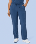 Women's High Waisted Cargo Pant Ocean - Scrubloop