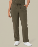 Women's High Waisted Cargo Pant Olive - Scrubloop