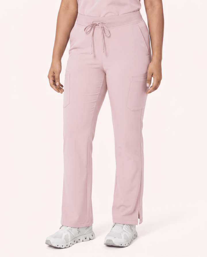 Women's High Waisted Cargo Pant Rose Quartz