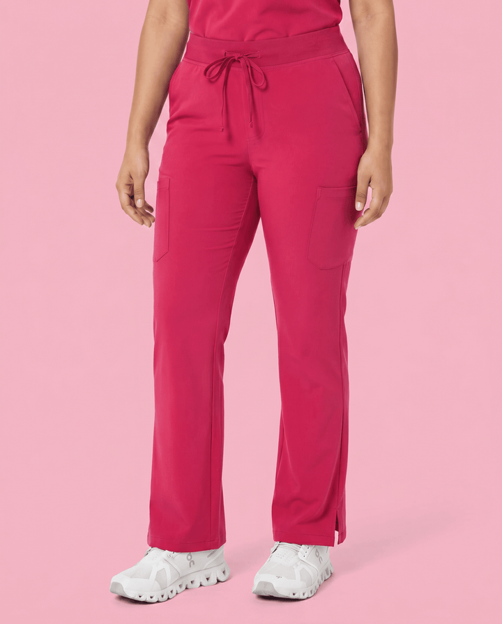 Women's High Waisted Cargo Pant Sangria