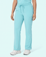 Women's High Waisted Cargo Pant Surf - Scrubloop