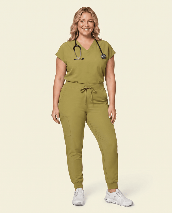 Women's High Waisted Jogger Pant Avocado