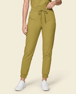 Women's High Waisted Jogger Pant Avocado - Scrubloop