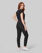 Women's High Waisted Jogger Pant Black - Scrubloop