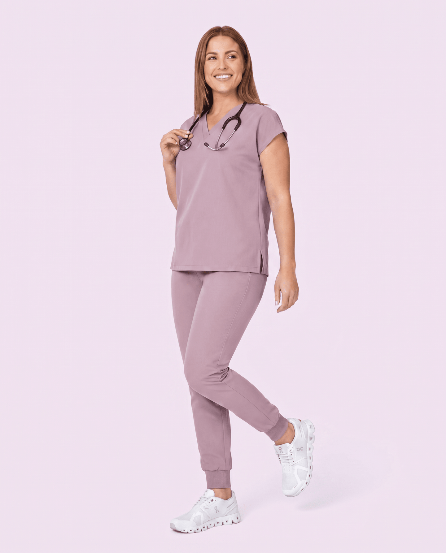 Women's High Waisted Jogger Pant Blossom - Scrubloop