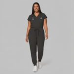 Women's High Waisted Jogger Pant Charcoal - Scrubloop
