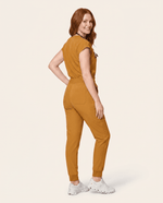 Women's High Waisted Jogger Pant Cider - Scrubloop