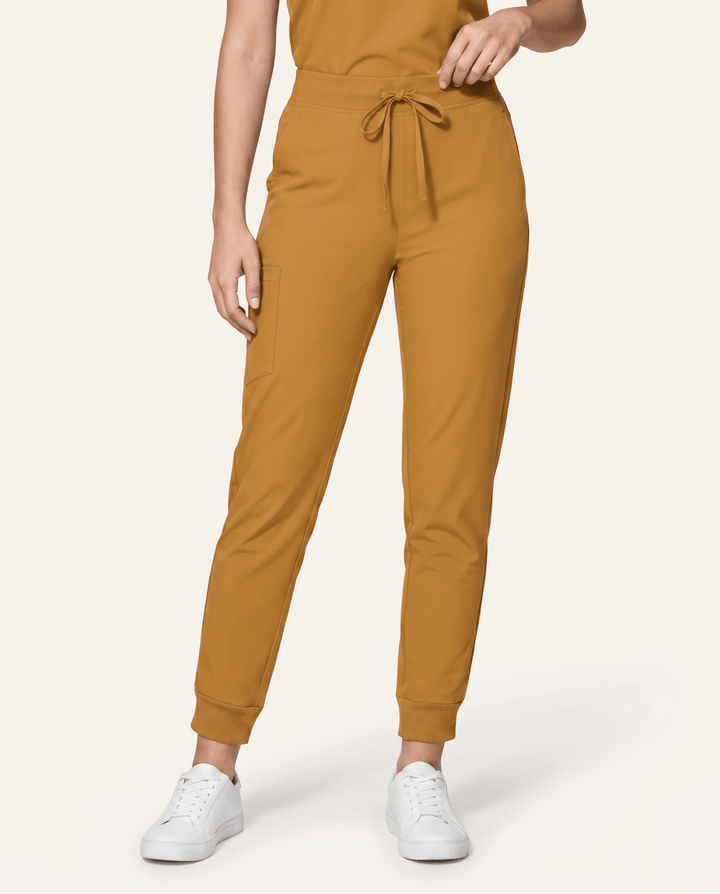 Women's High Waisted Jogger Pant Cider