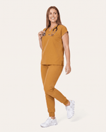 Women's High Waisted Jogger Pant Cider - Scrubloop