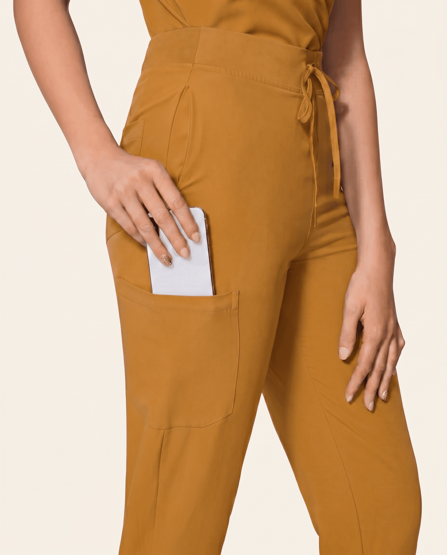 Women's High Waisted Jogger Pant Cider - Scrubloop