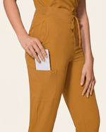 Women's High Waisted Jogger Pant Cider - Scrubloop