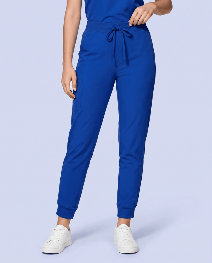 Women's High Waisted Jogger Pant Galaxy Blue
