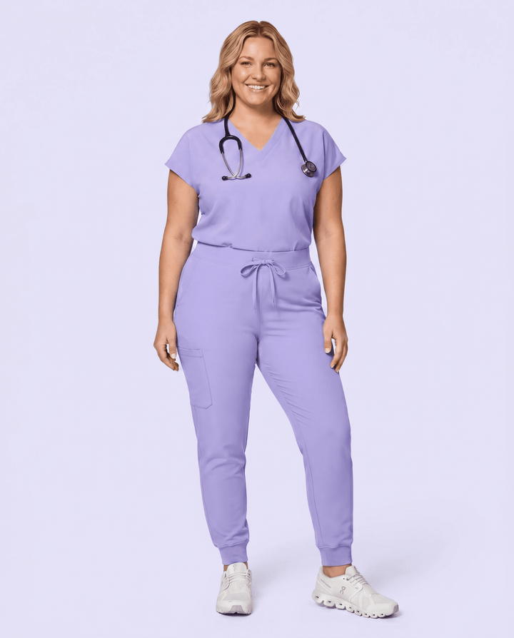 Women's High Waisted Jogger Pant Lavender
