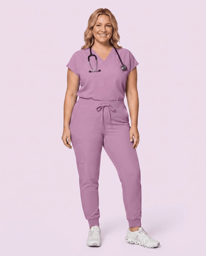 Women's High Waisted Jogger Pant Lilac