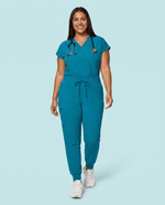 Women's High Waisted Jogger Pant Marina - Scrubloop