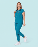 Women's High Waisted Jogger Pant Marina - Scrubloop