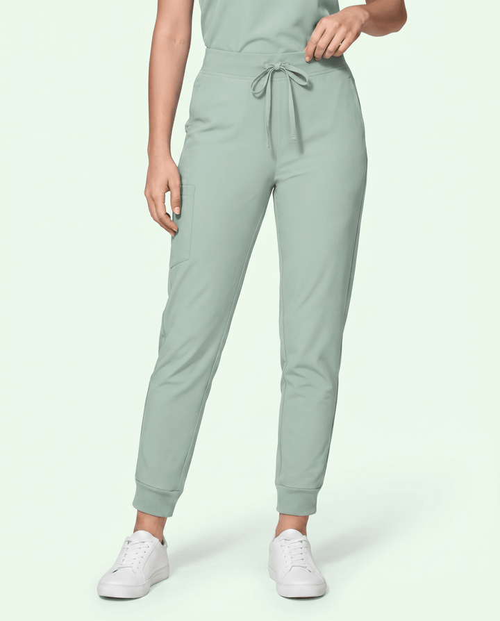 Women's High Waisted Jogger Pant Mint