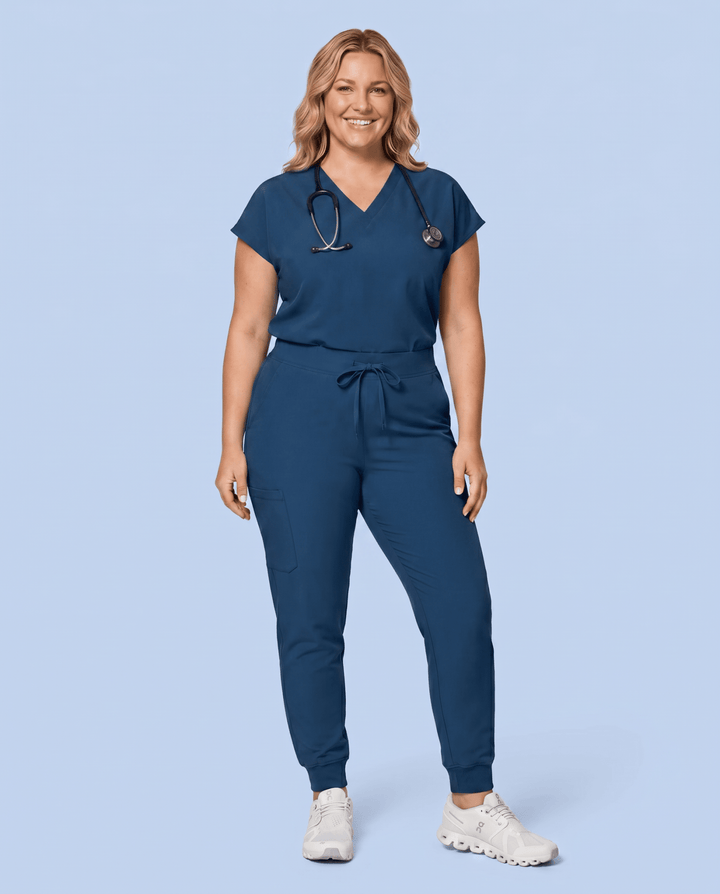 Women's High Waisted Jogger Pant Ocean