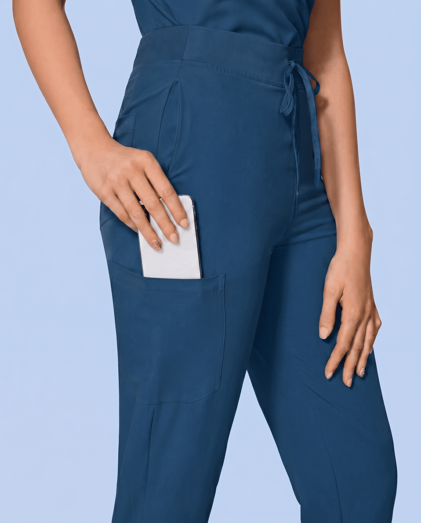 Women's High Waisted Jogger Pant Ocean - Scrubloop