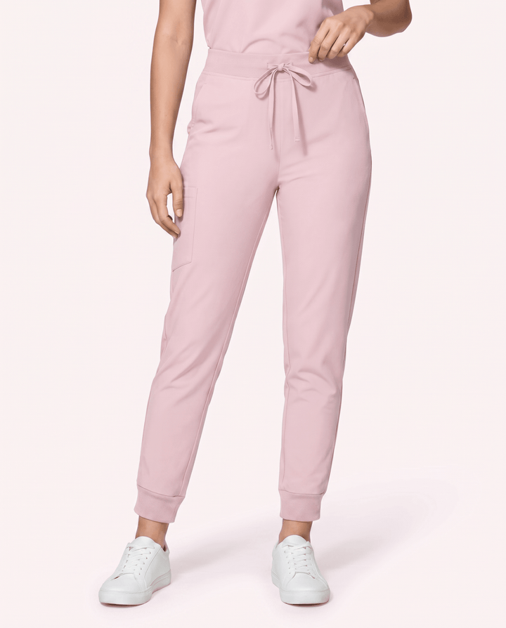 Women's High Waisted Jogger Pant Rose Quartz