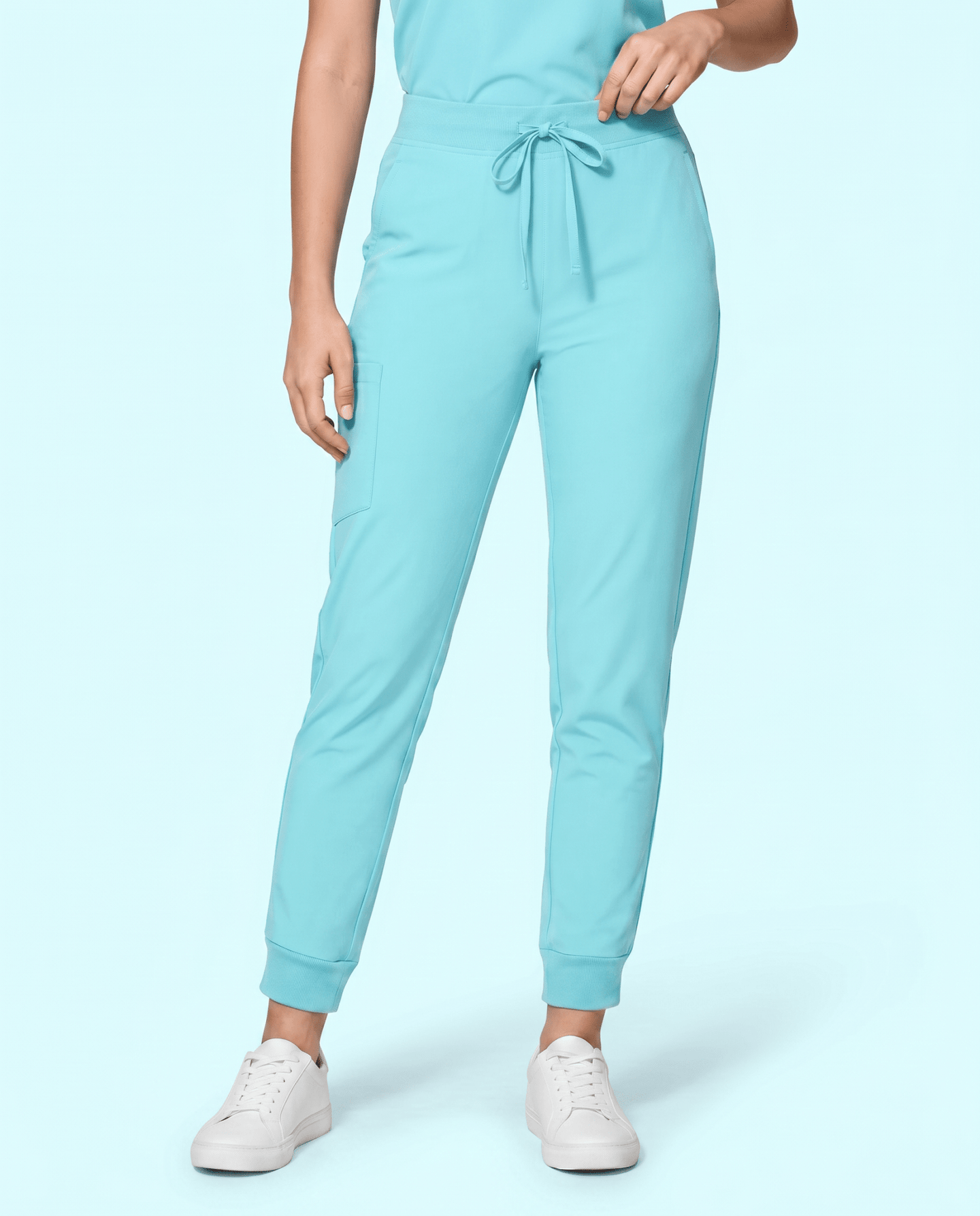Women's High Waisted Jogger Pant Surf - Scrubloop