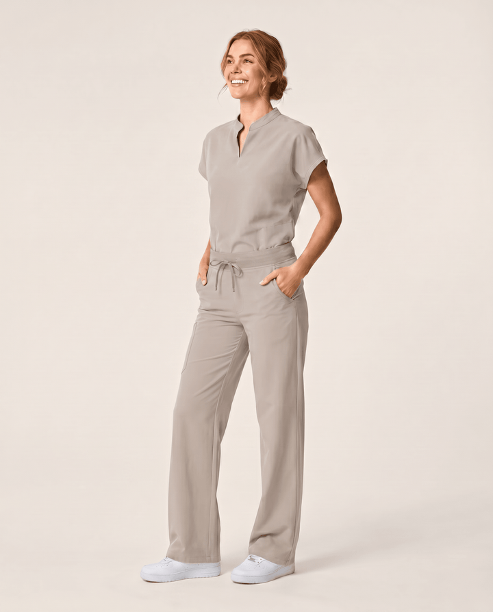 Women's High Waisted Wide Leg Pant Birch