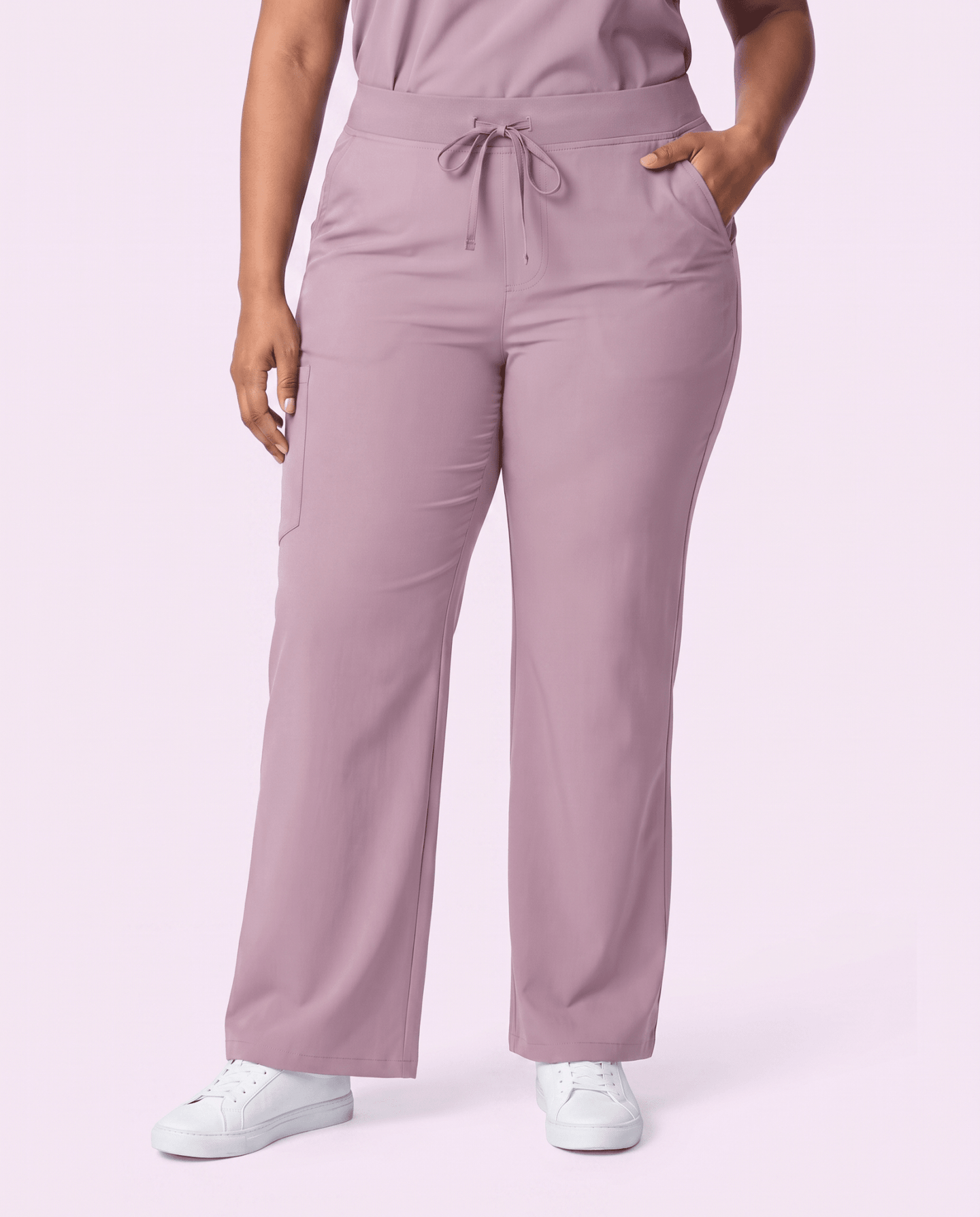 Women's High Waisted Wide Leg Pant Blossom - Scrubloop