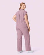 Women's High Waisted Wide Leg Pant Blossom - Scrubloop