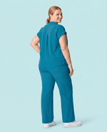 Women's High Waisted Wide Leg Pant Marina - Scrubloop