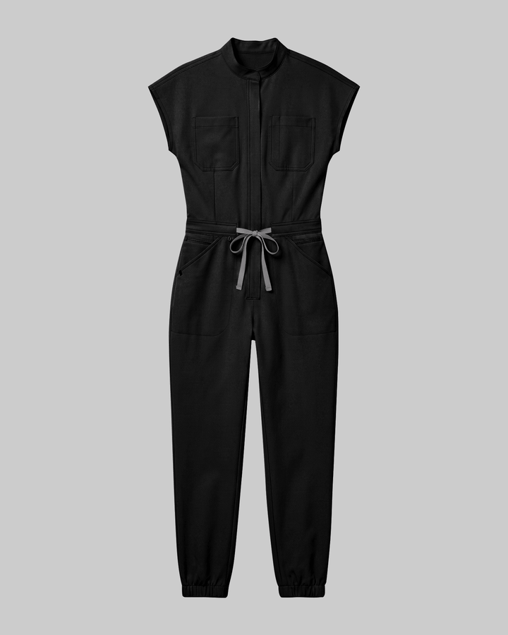 Women's Jogger Jumpsuit Black
