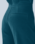 Women's Jogger Jumpsuit Caribbean Blue - Scrubloop