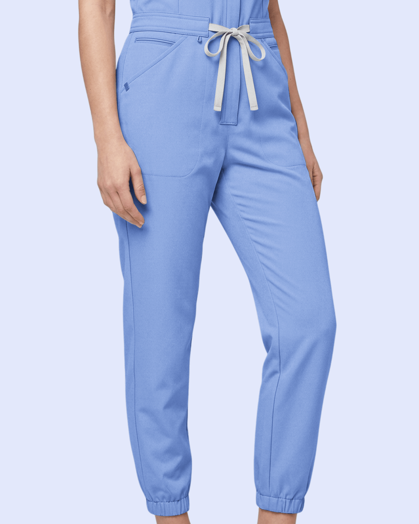 Women's Jogger Jumpsuit Ceil Blue - Scrubloop