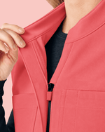 Women's Jogger Jumpsuit Coral - Scrubloop
