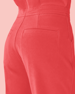 Women's Jogger Jumpsuit Coral - Scrubloop
