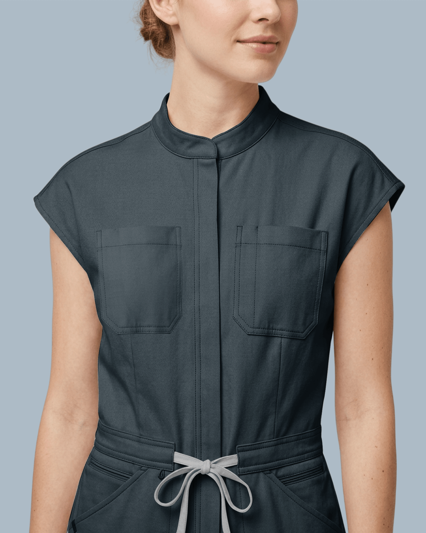Women's Jogger Jumpsuit Dark Harbor - Scrubloop