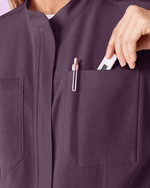 Women's Jogger Jumpsuit Deep Eggplant - Scrubloop
