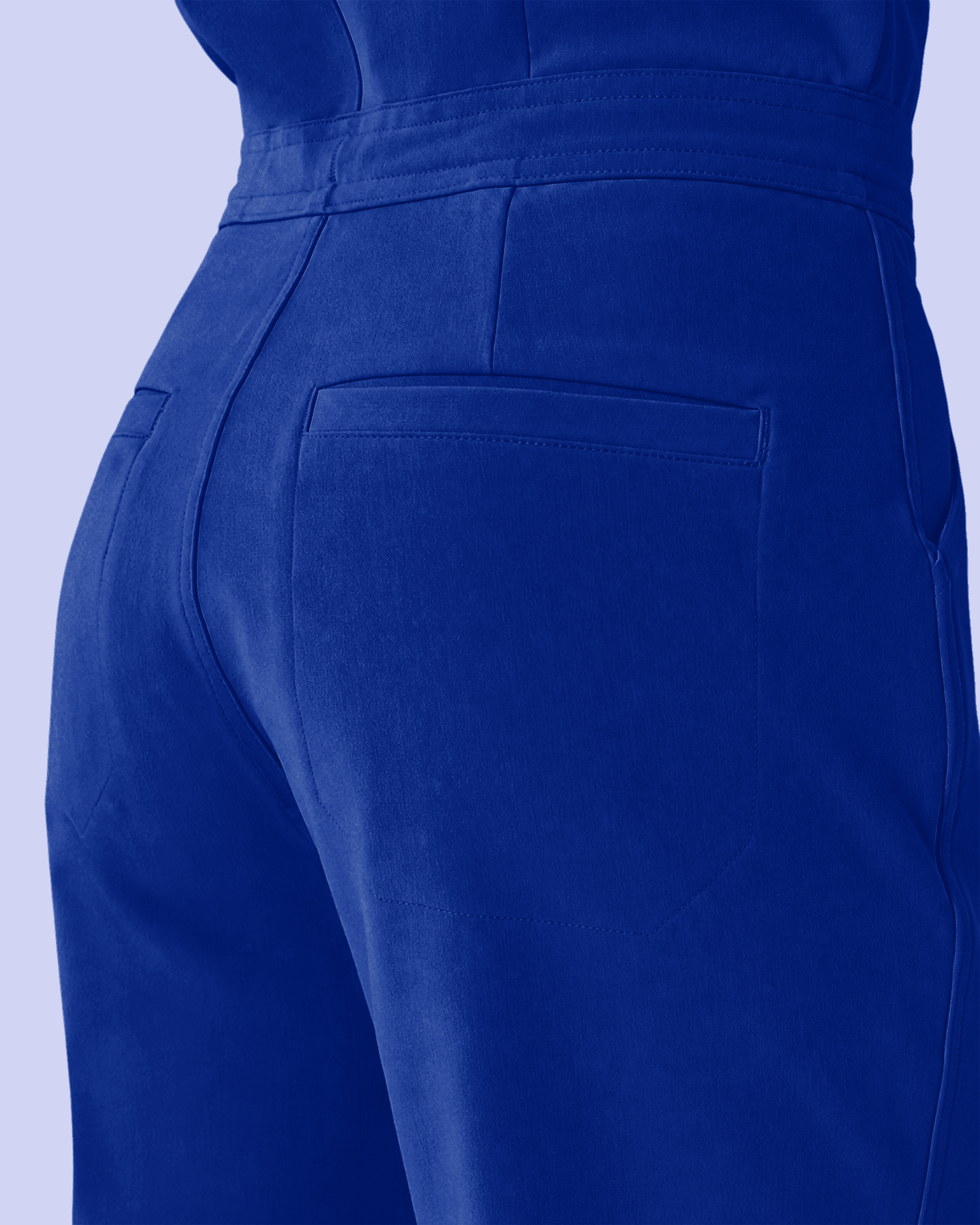 Women's Jogger Jumpsuit Galaxy Blue - Scrubloop