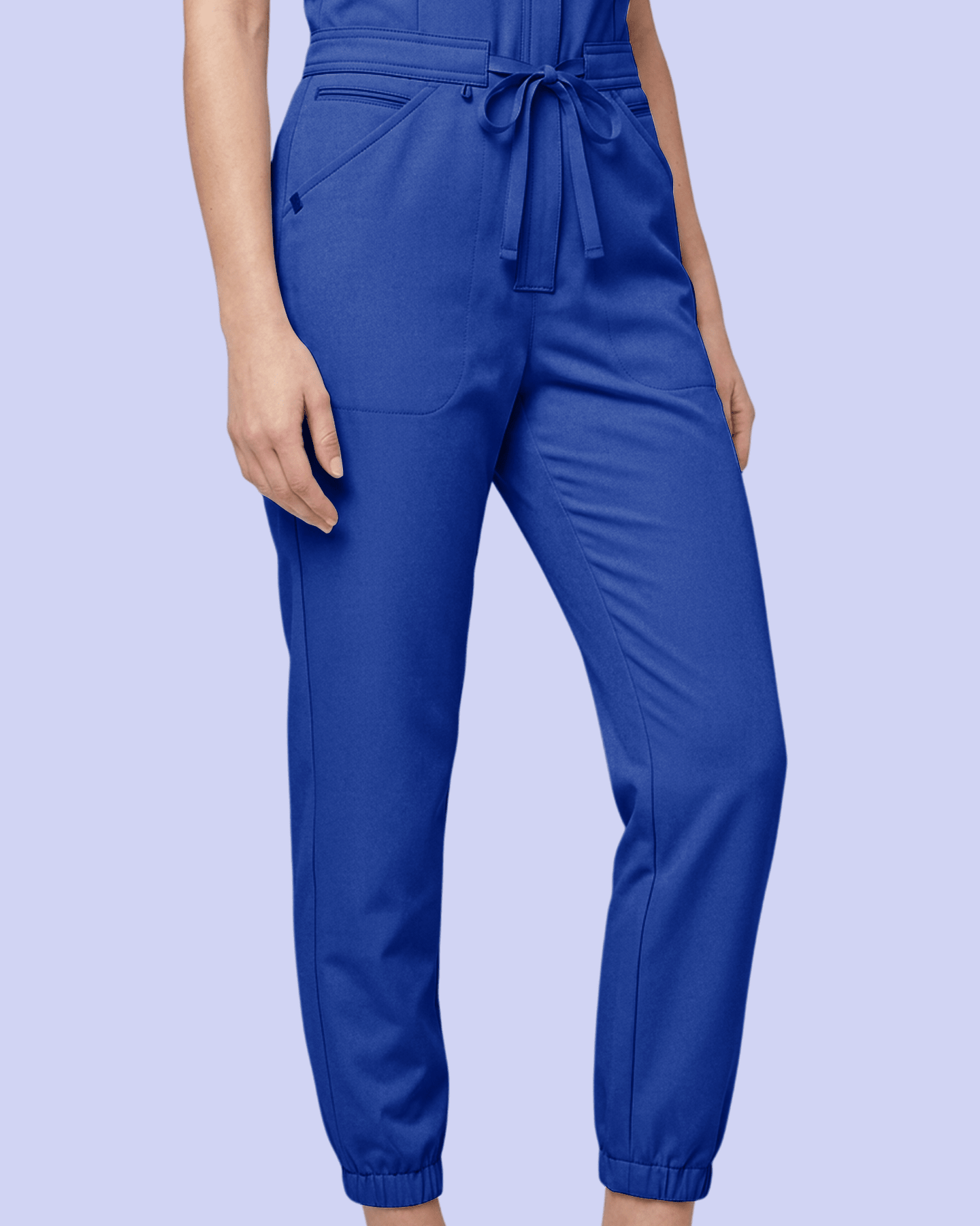 Women's Jogger Jumpsuit Galaxy Blue - Scrubloop