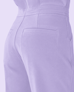 Women's Jogger Jumpsuit Lavender - Scrubloop