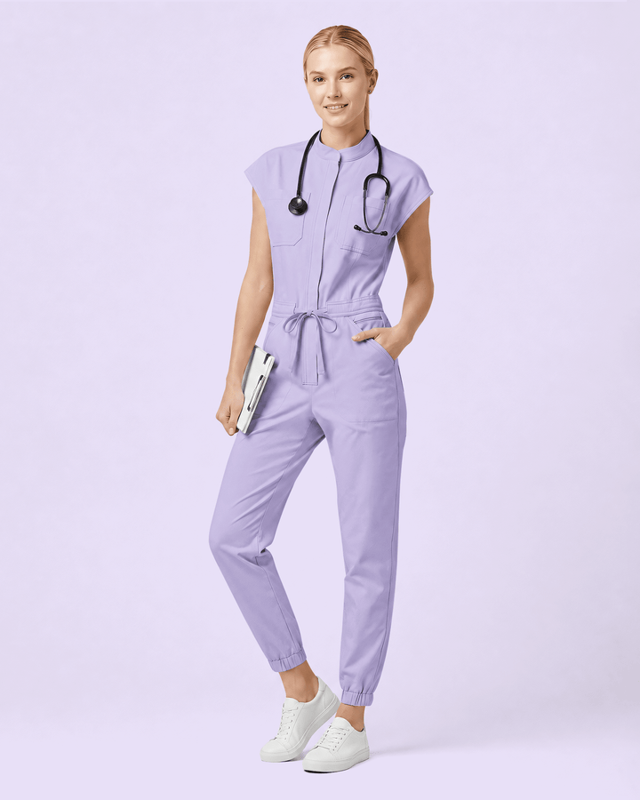 Women's Jogger Jumpsuit Lavender