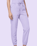 Women's Jogger Jumpsuit Lavender - Scrubloop