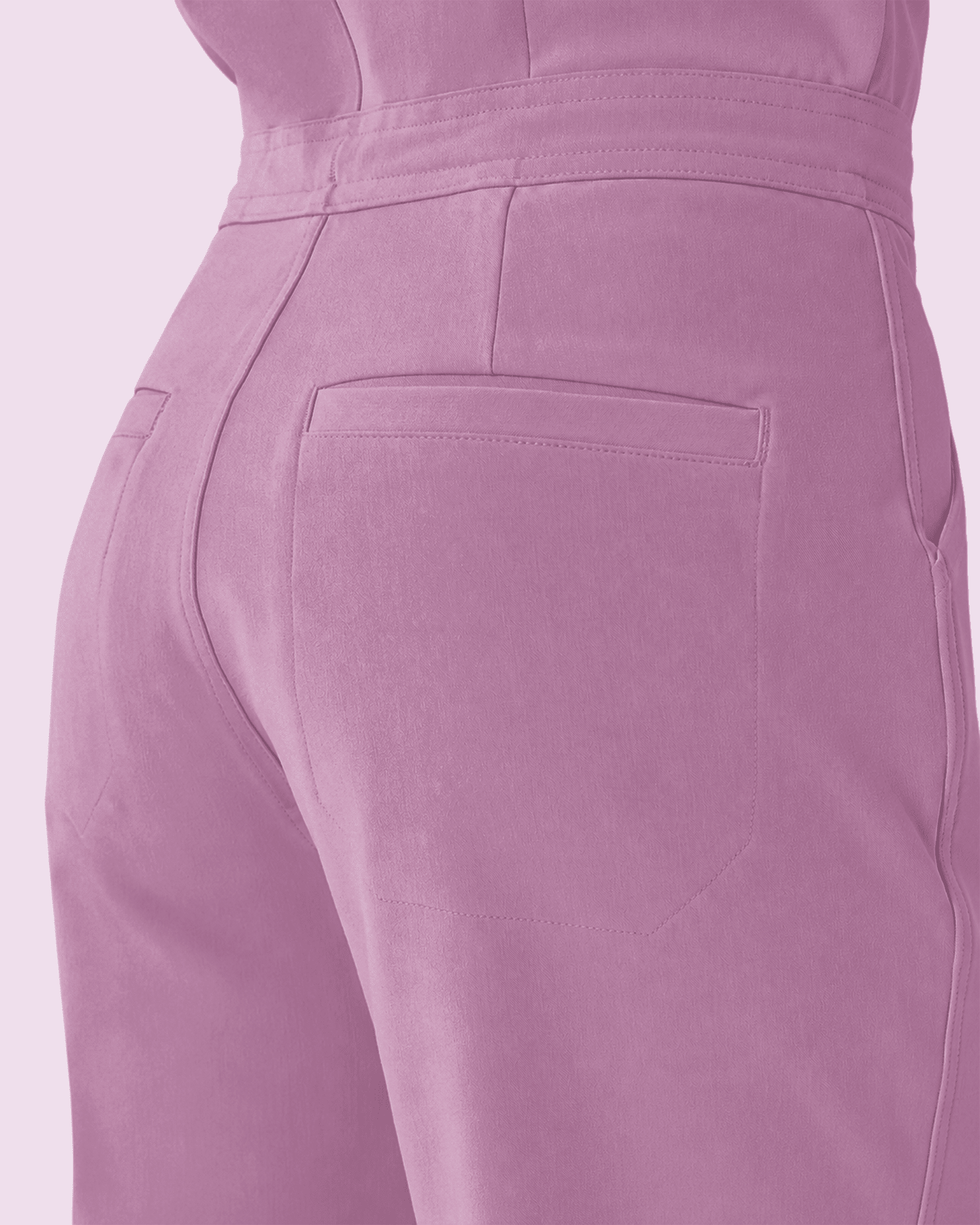 Women's Jogger Jumpsuit Lilac - Scrubloop
