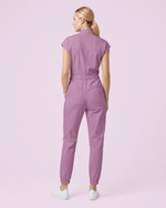 Women's Jogger Jumpsuit Lilac - Scrubloop