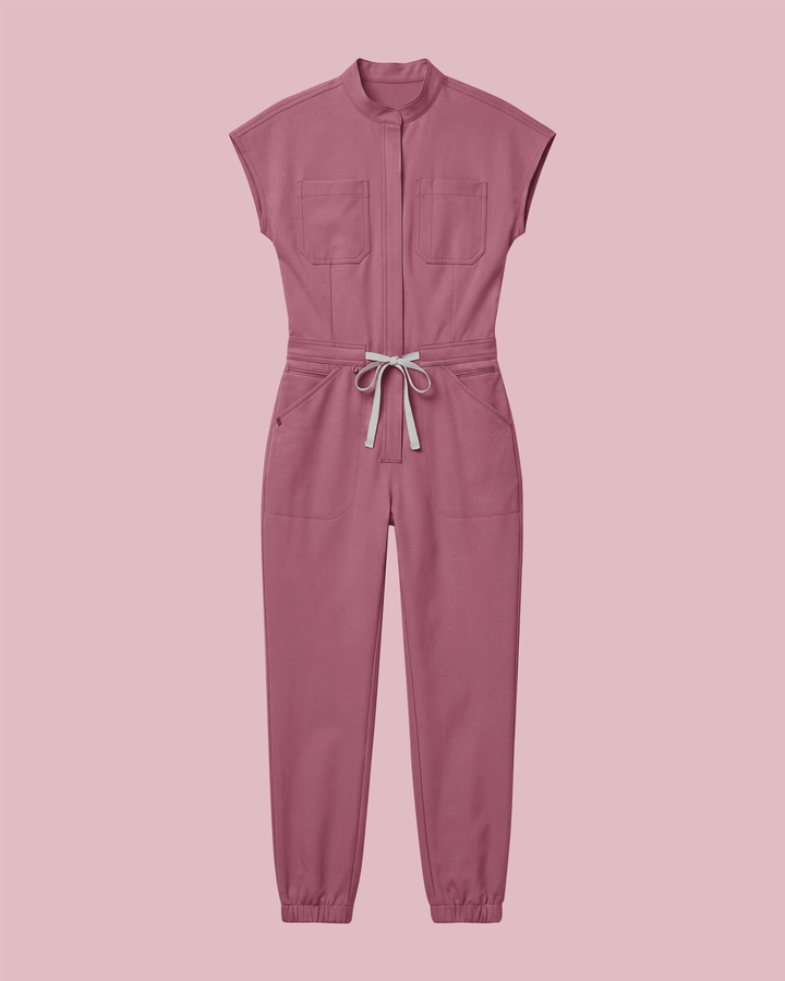 Women's Jogger Jumpsuit Mauve