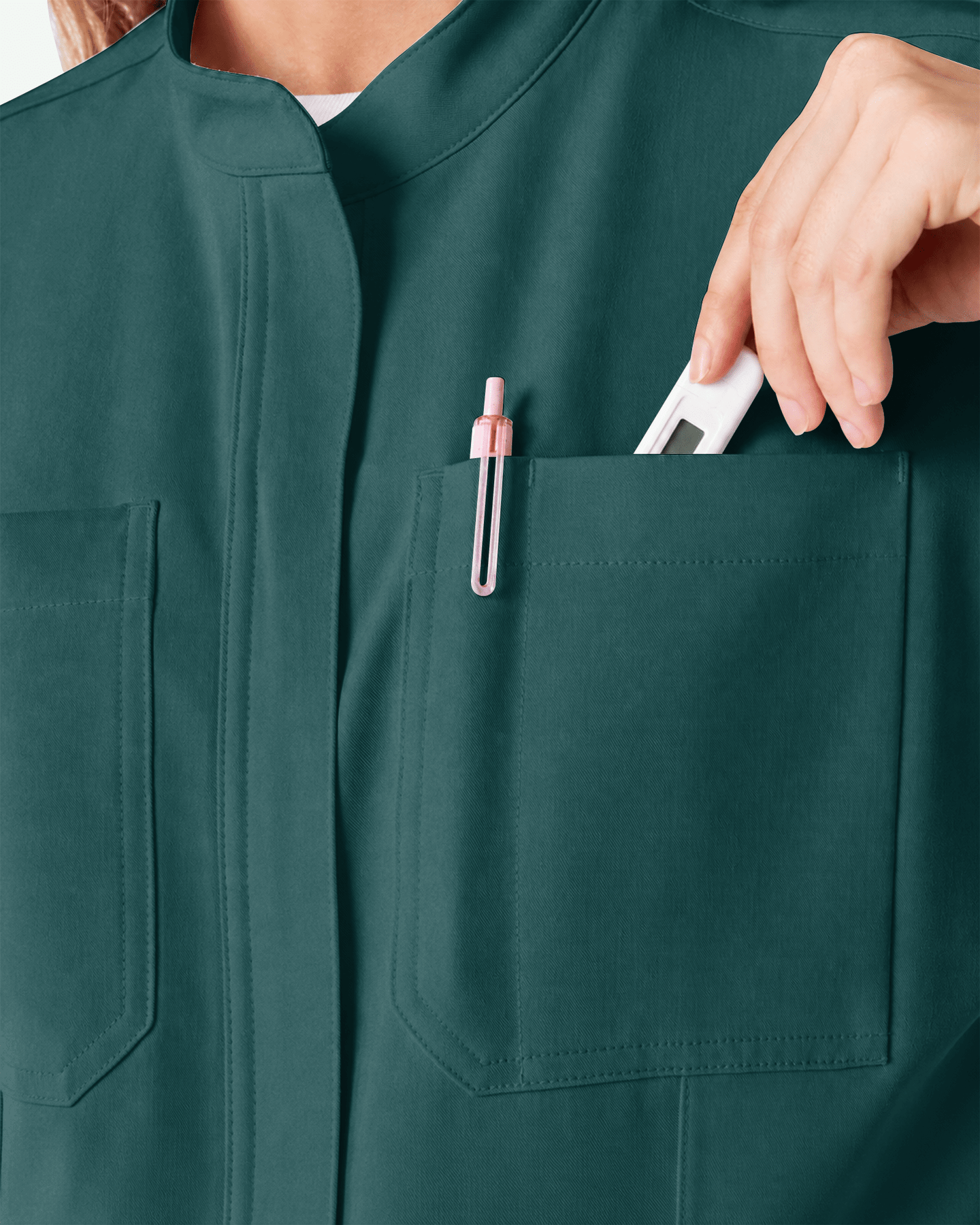 Women's Jogger Jumpsuit Midnight Green - Scrubloop